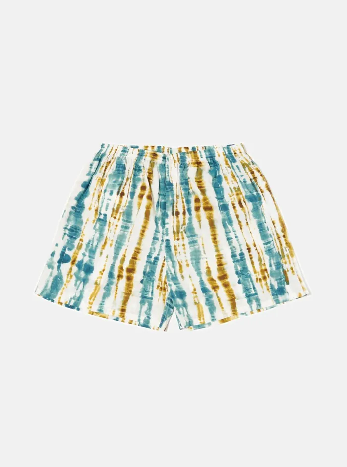 Boxer Short In Ecru Paint Print Men Universal Works Underwear