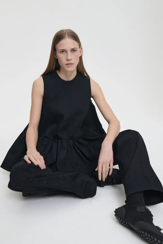 Cecilie Bahnsen Blouses Women BARBARA TOP Black
