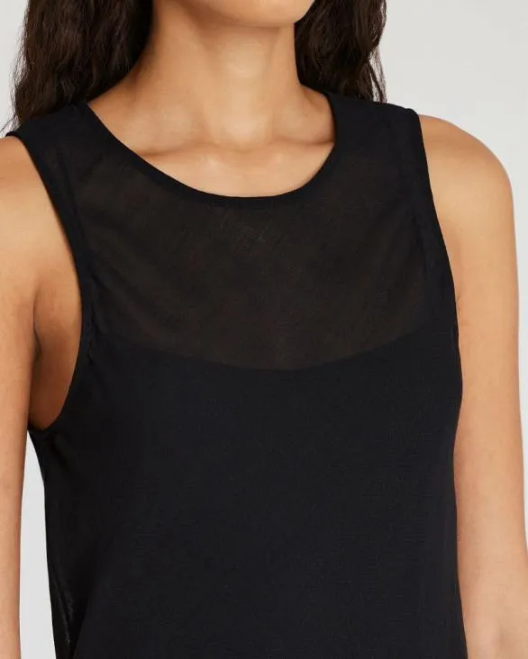 Club Monaco Dresses and Jumpsuits Bias Wool Blend Gauze Maxi Dress Black 8211 Women