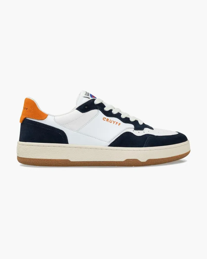 Cruyff Delux Pro Whiteorange Men Sneakers