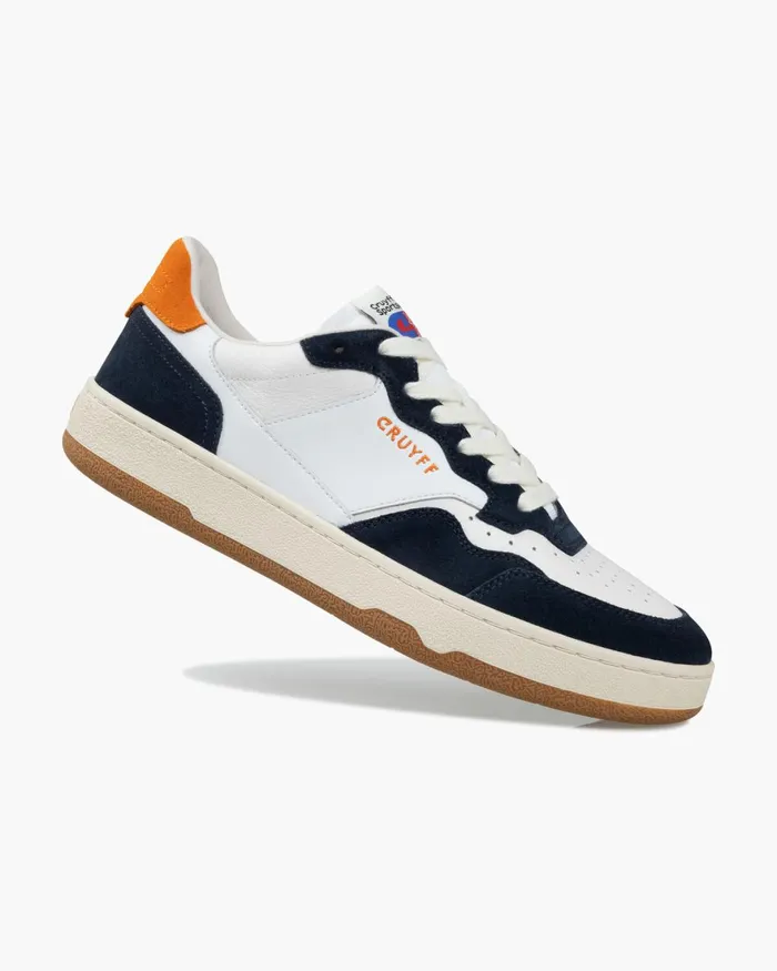 Cruyff Delux Pro Whiteorange Men Sneakers Cruyff Delux Pro Whiteorange Men Sneakers