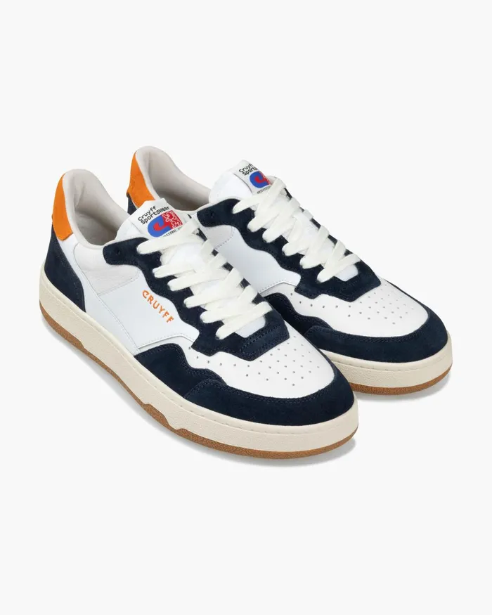 Cruyff Delux Pro Whiteorange Men Sneakers Cruyff Delux Pro Whiteorange Men Sneakers