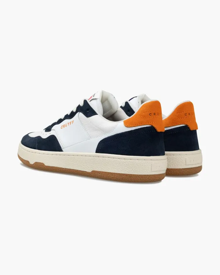 Cruyff Delux Pro Whiteorange Men Sneakers Cruyff Delux Pro Whiteorange Men Sneakers
