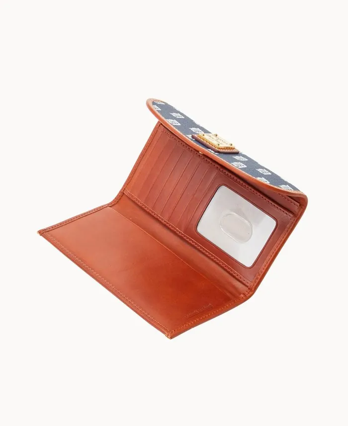 Dooney and Bourke Wallets MLB Tigers Continental Clutch Tigers 8211 WomenMen Dooney and Bourke Wallets MLB Tigers Continental Clutch Tigers 8211 WomenMen