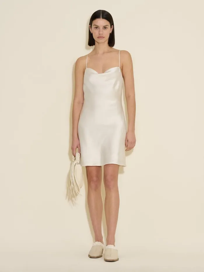 Dresses and Skirts Women Holzweiler Eila Short Dress Ecru