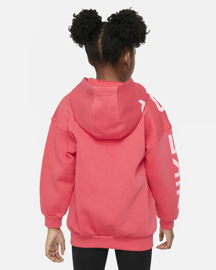 Kids Nike All Clothing Air Club Fleece Light Fusion Redmedium Soft Pink