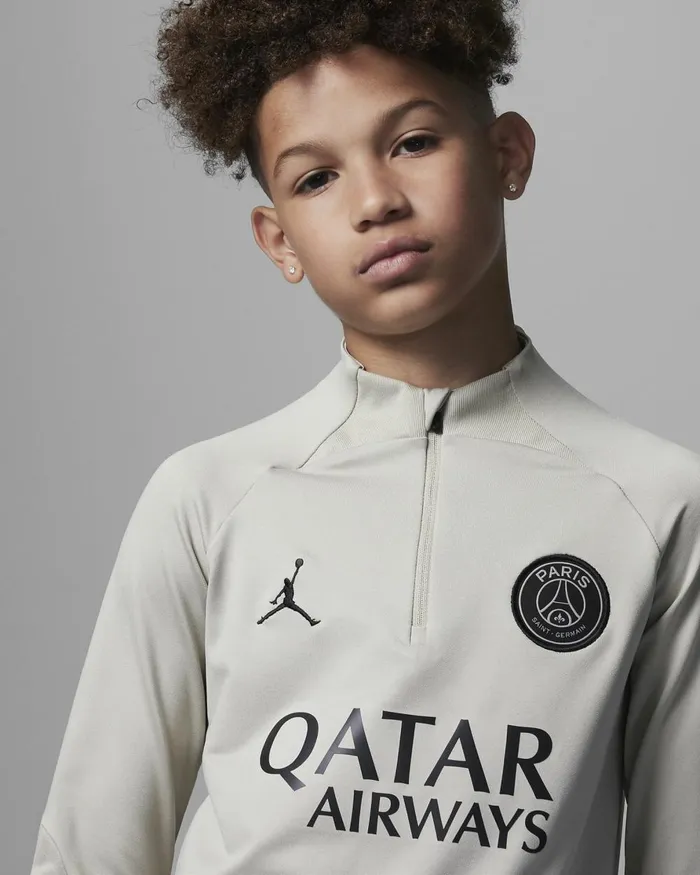Kids Nike All Clothing Paris SaintGermain Strike Third Stonestoneiron Greyblack
