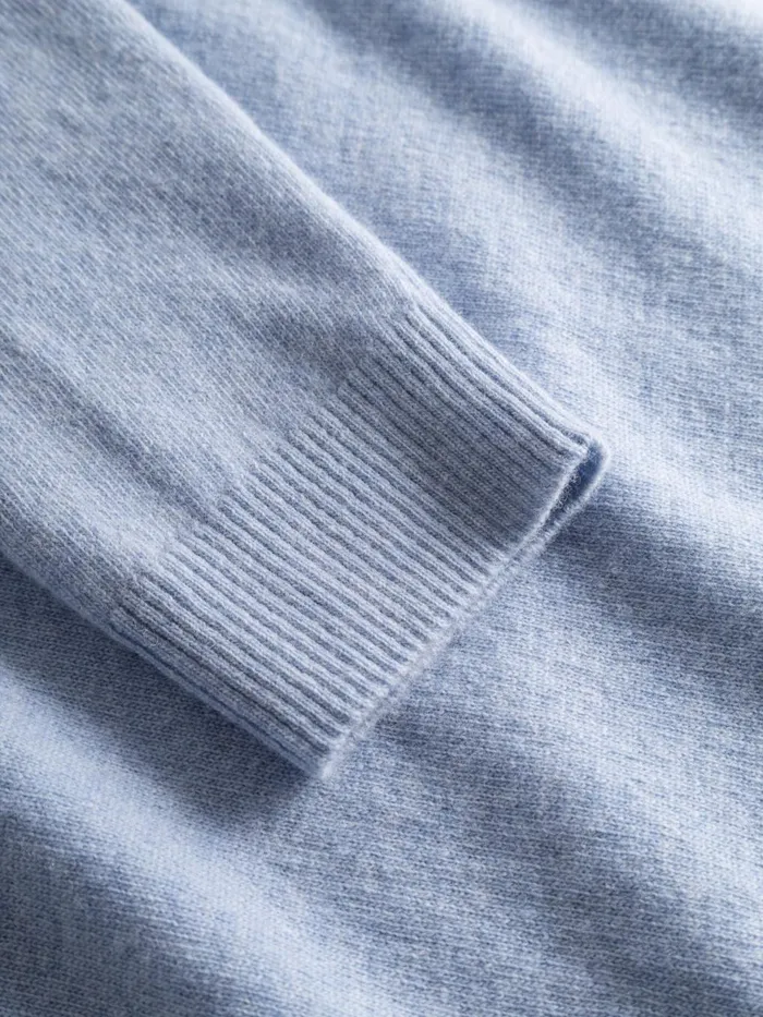 KnowledgeCotton Apparel Knits Basic Oneck Knit Asley Blue 8211 Men KnowledgeCotton Apparel Knits Basic Oneck Knit Asley Blue 8211 Men