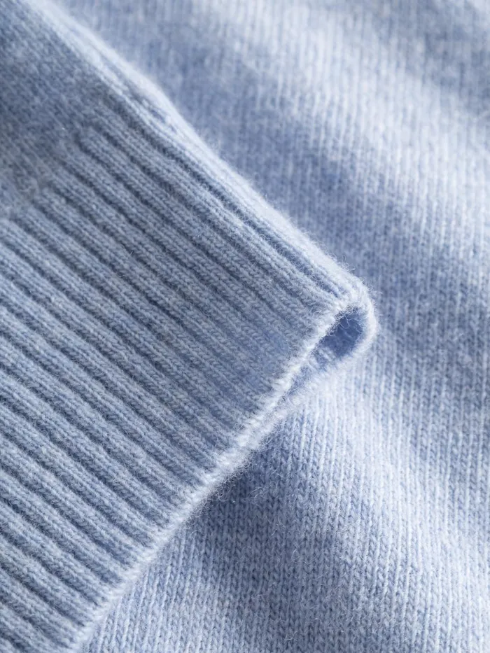 KnowledgeCotton Apparel Knits Basic Oneck Knit Asley Blue 8211 Men KnowledgeCotton Apparel Knits Basic Oneck Knit Asley Blue 8211 Men