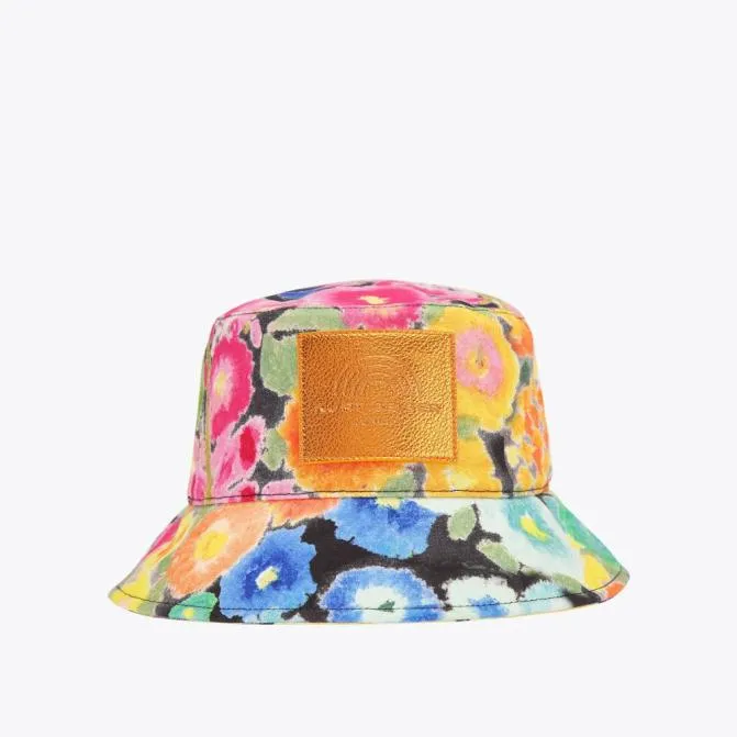 Kurt Geiger Hats Southbank Bucket Hat Black Green 8211 Women