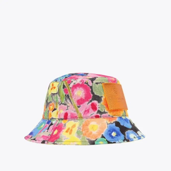 Kurt Geiger Hats Southbank Bucket Hat Black Green 8211 Women