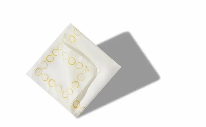 Men Ivory And Yellow Silk Pocket Square Manolo Blahnik Pocket Squares