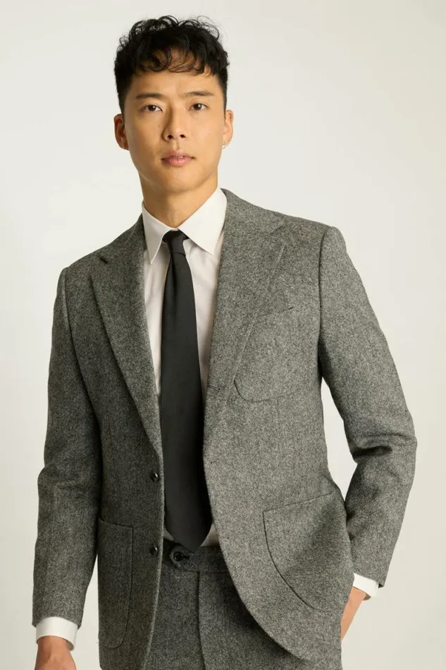 Men Jetsetter British Tweed Suit Gray Bonobos Suits Men Jetsetter British Tweed Suit Gray Bonobos Suits