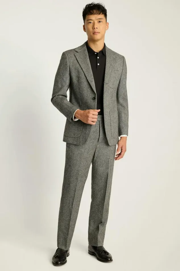 Men Jetsetter British Tweed Suit Gray Bonobos Suits Men Jetsetter British Tweed Suit Gray Bonobos Suits