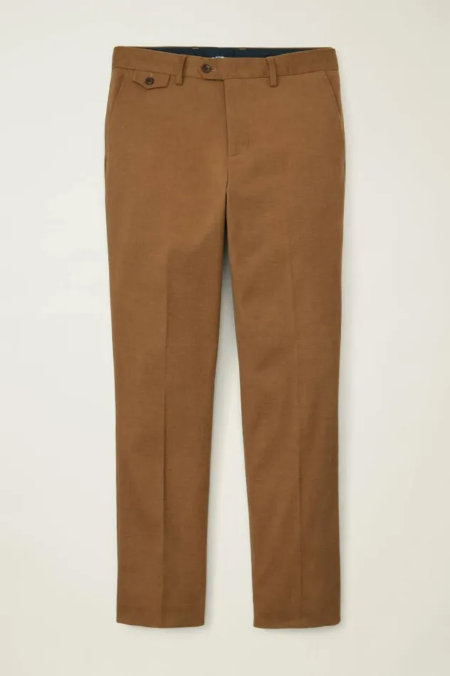 Men Jetsetter Italian Brushed Cotton Dress Pant British Khaki Bonobos Dress Pants