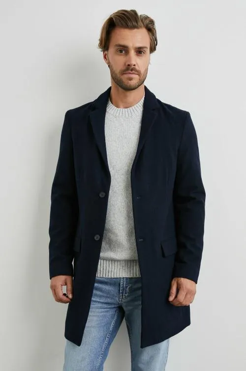 Men Rails Jackets and Coats Lark Coat Navy
