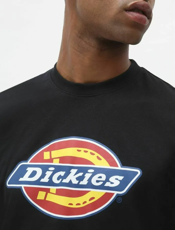 Men TShirts Dickies Icon Logo TShirt Black