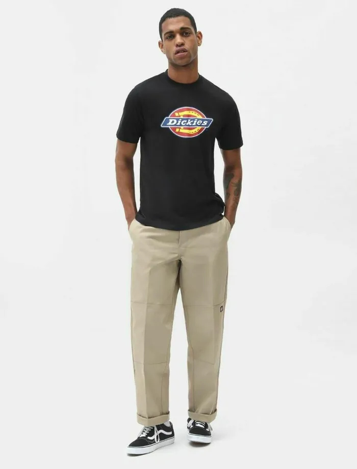 Men TShirts Dickies Icon Logo TShirt Black
