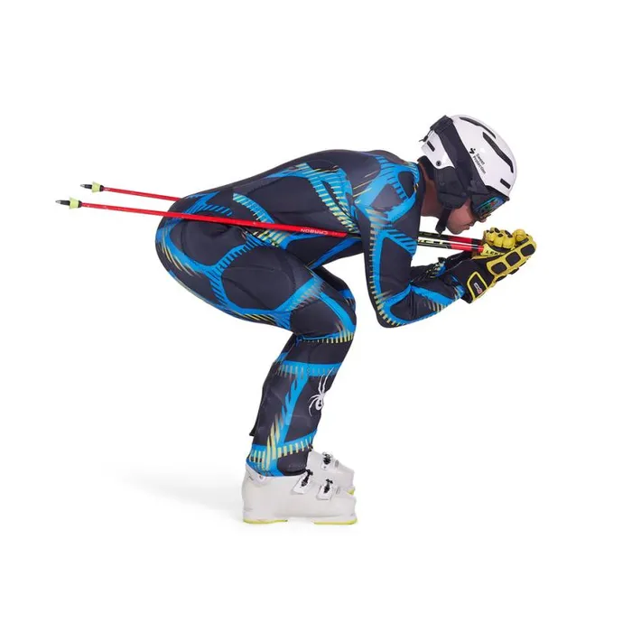 Mens Performance GS Race Suit Black Combo Spyder Racesuits