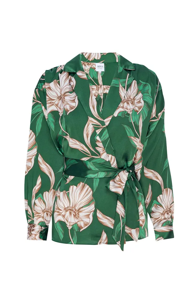 MISA Los Angeles FARAH TOP Cartagena Flora Women Tops
