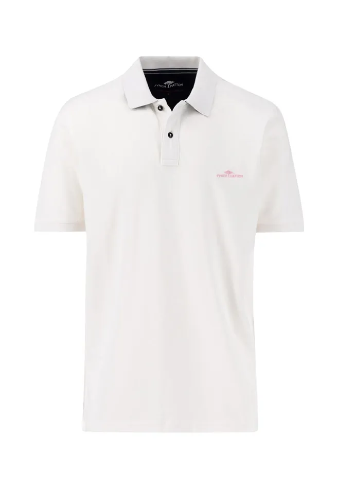 Polo Shirt Men FYNCHHATTON Polo Shirt Made Of High Quality Cotton Vivid Yellowpeestrong Bluenavyturf Greenwhite