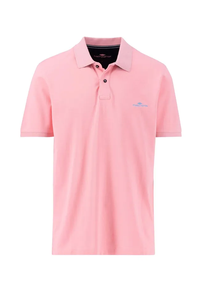 Polo Shirt Men FYNCHHATTON Polo Shirt Made Of High Quality Cotton Vivid Yellowpeestrong Bluenavyturf Greenwhite