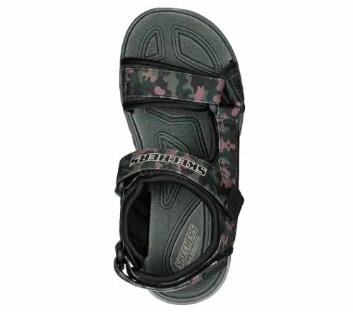 S Lights HypnoSplash 8211 Sun Breaks Black Olive Kids SKECHERS Kids UK Sizes 9525