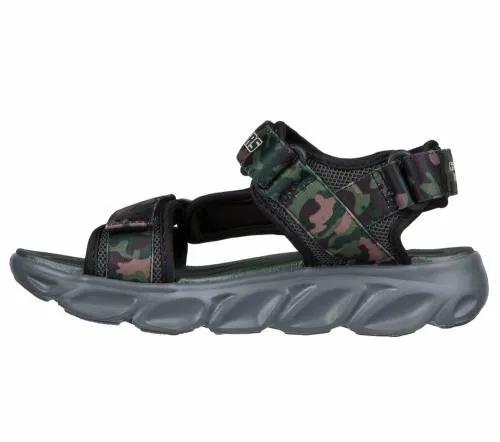 S Lights HypnoSplash 8211 Sun Breaks Black Olive Kids SKECHERS Kids UK Sizes 9525
