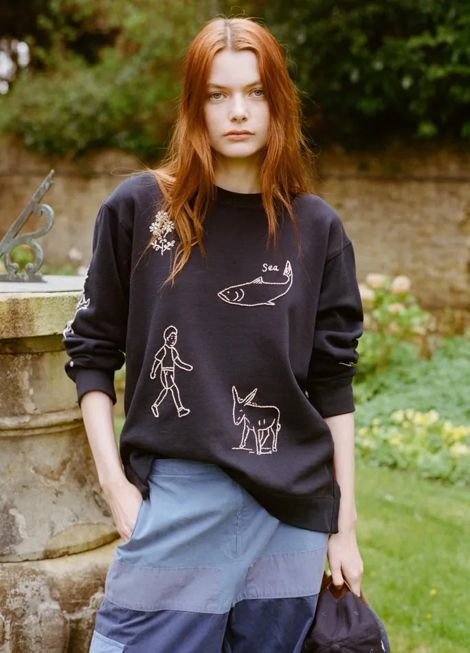 Sea New York Tops Demi Sweatshirt Navy 8211 Women