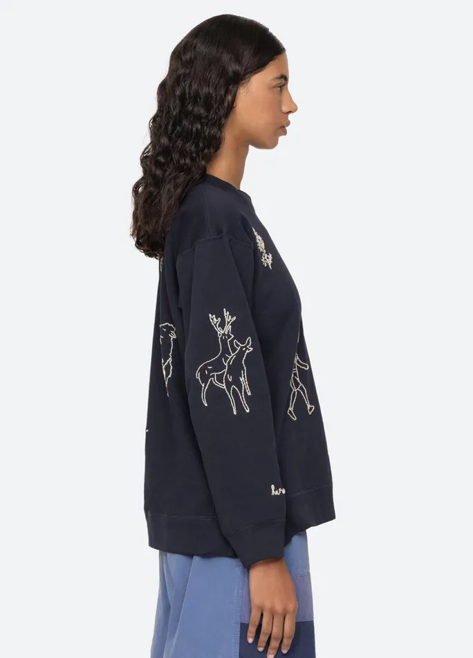 Sea New York Tops Demi Sweatshirt Navy 8211 Women