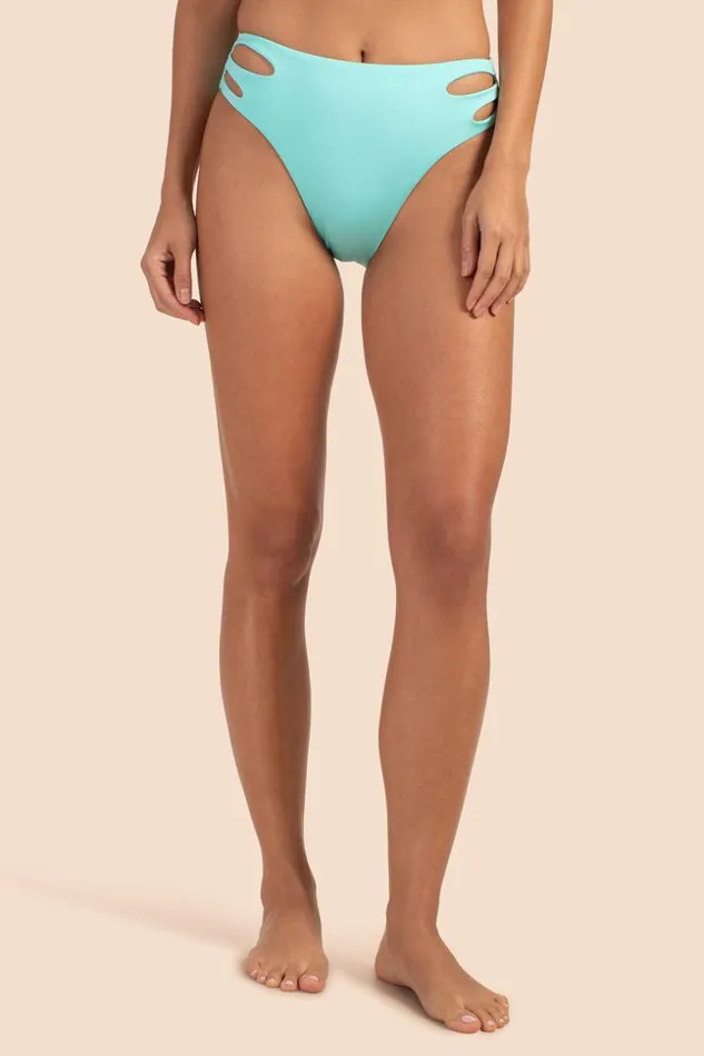 SHOP Trina Turk SWIM BOTTOMS MONACO SOLIDS HIGH WAIST BOTTOM