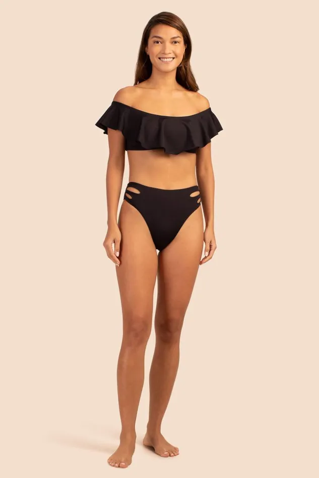 SHOP Trina Turk SWIM BOTTOMS MONACO SOLIDS HIGH WAIST BOTTOM