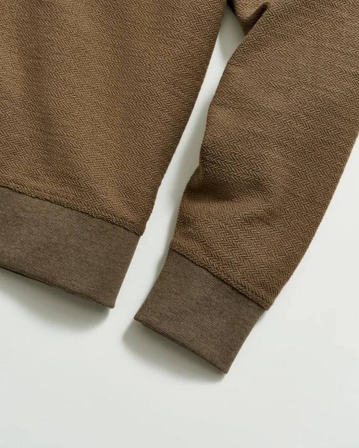 Sweaters and Sweatshirts Men Billy Reid Herringbone Half Zip Moss Green