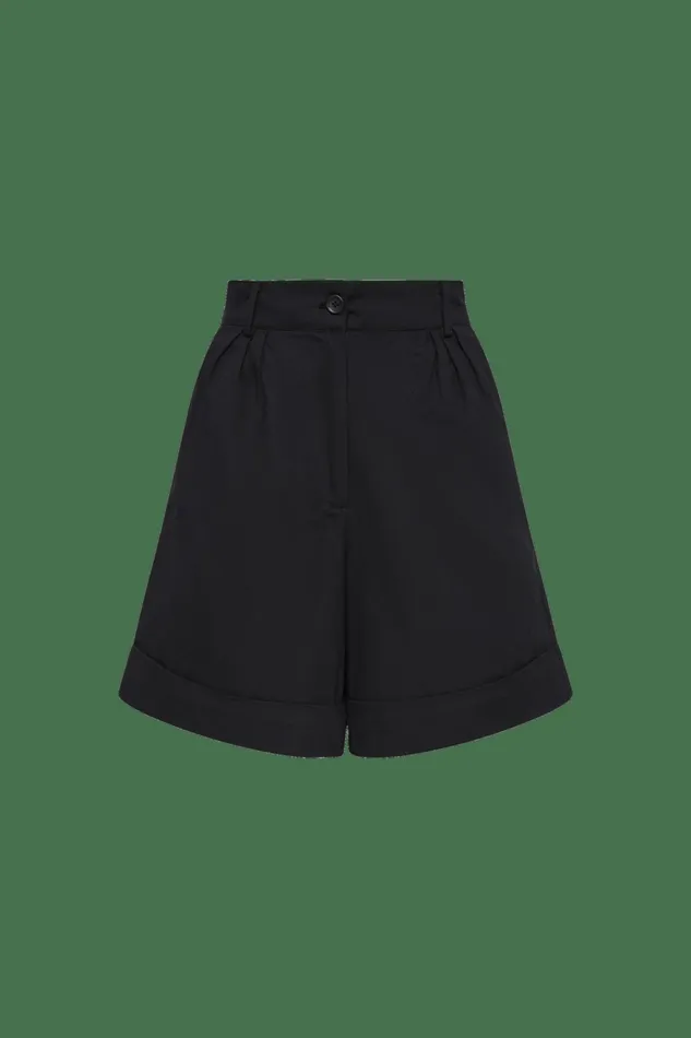 Women Faithfull The Brand Skirts and Shorts Campania Short Black 8211 Faithfull The Brand