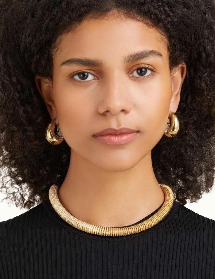 Zimmermann Jewellery Cone Pave Necklace Gold 8211 Women