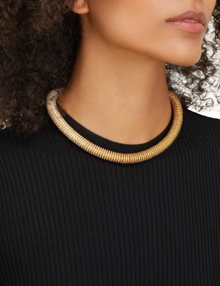 Zimmermann Jewellery Cone Pave Necklace Gold 8211 Women