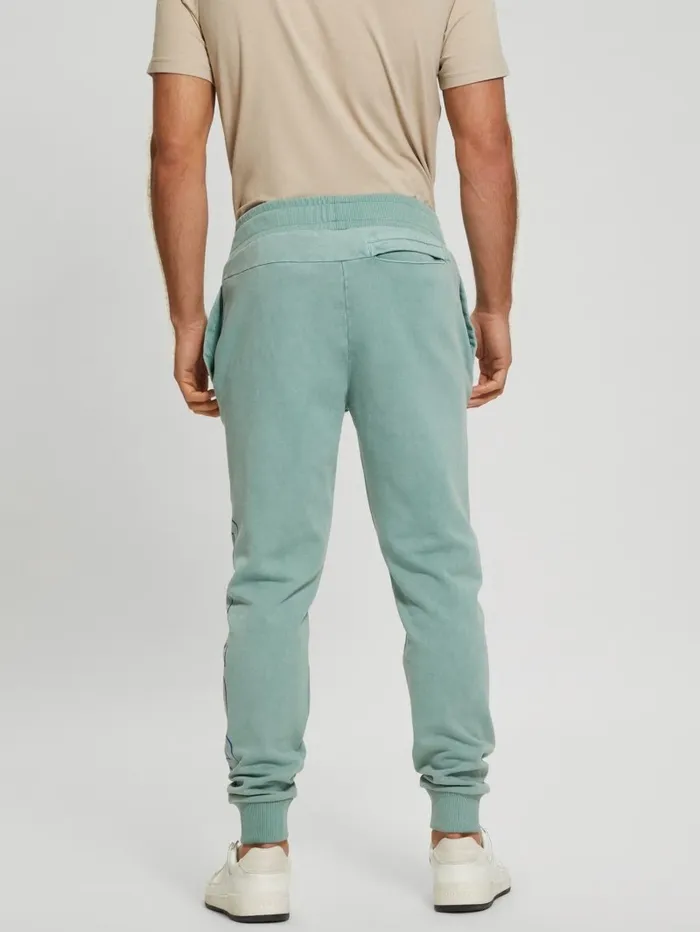 Activewear Dargen Signature Pants Slick Blue GUESS Men Activewear Dargen Signature Pants Slick Blue GUESS Men