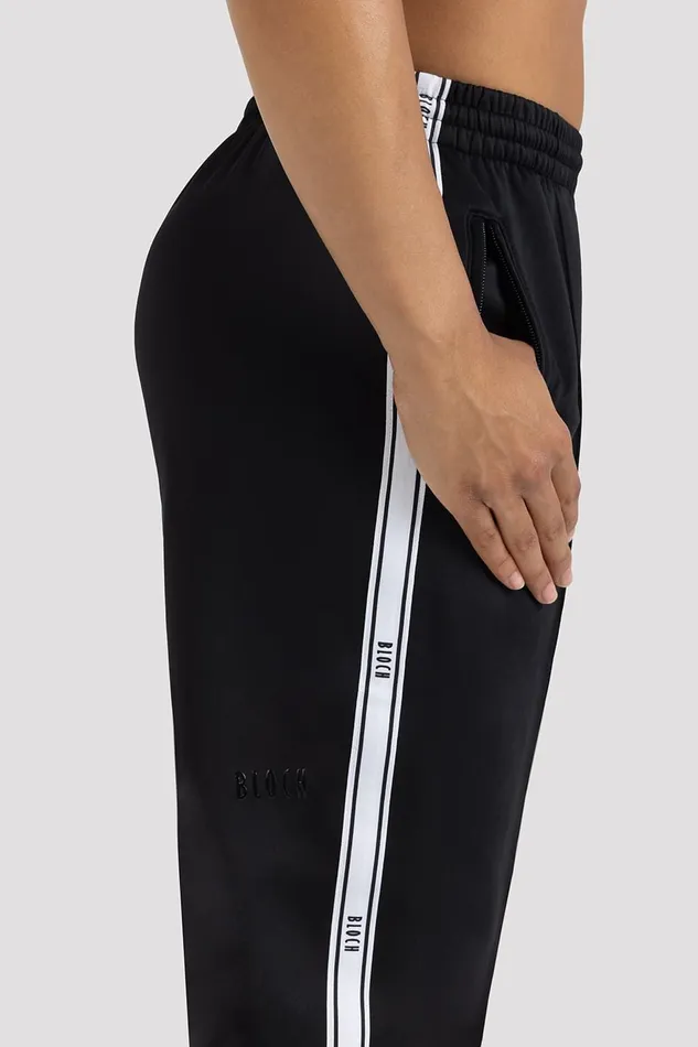 Adult Bloch Logo Track Pant Black Adult Pants and Leggings Bloch