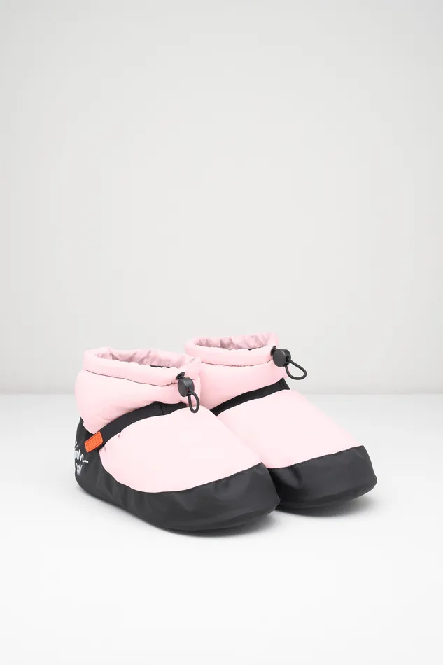 Adult Booties Bloch Adult Ankle Warm Up Booties Candy Pink Nylon