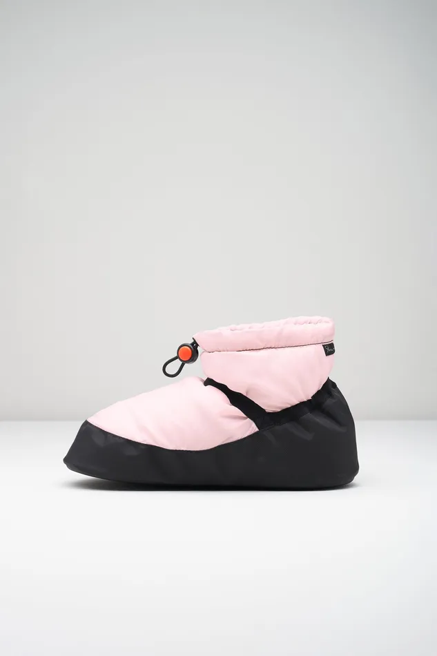 Adult Booties Bloch Adult Ankle Warm Up Booties Candy Pink Nylon