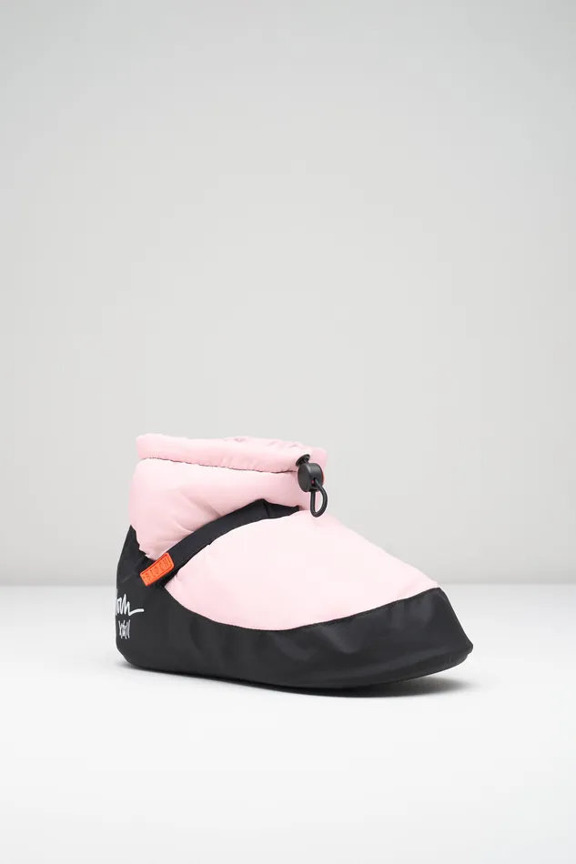 Adult Booties Bloch Adult Ankle Warm Up Booties Candy Pink Nylon