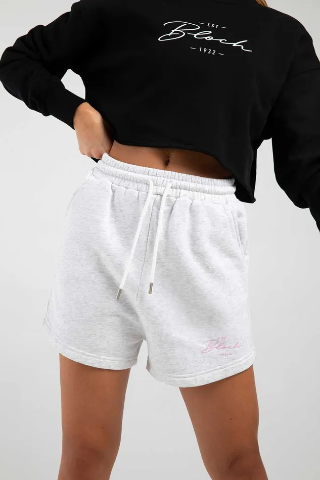 Adult Warmups Bloch OffDuty Shorts Snow Marle