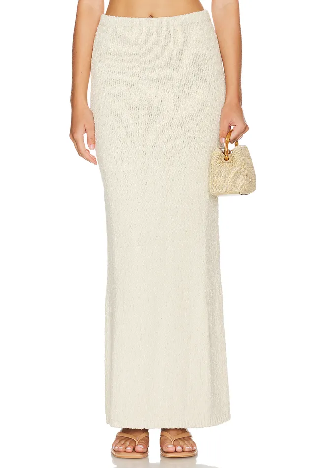 Agnese Maxi Skirt Cream Women Lovers and Friends Skirts