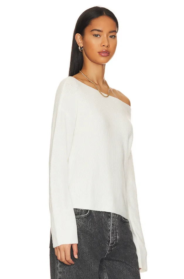Alayah Off Shoulder Sweater White Women Lovers and Friends Sweaters and Knits Alayah Off Shoulder Sweater White Women Lovers and Friends Sweaters and Knits