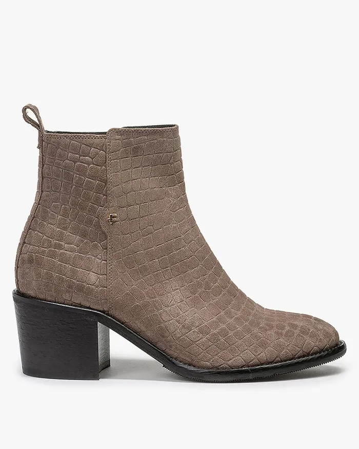 Ankle Boots Women Floris Van Bommel Chiusi 0202 Suede