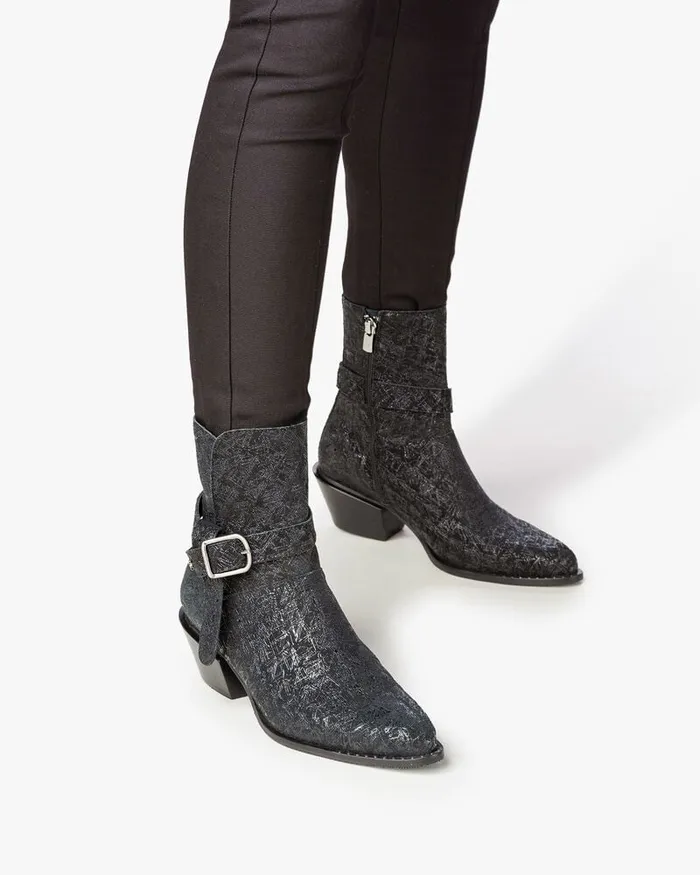 Ankle Boots Women Floris Van Bommel Enzi 0705 Suede