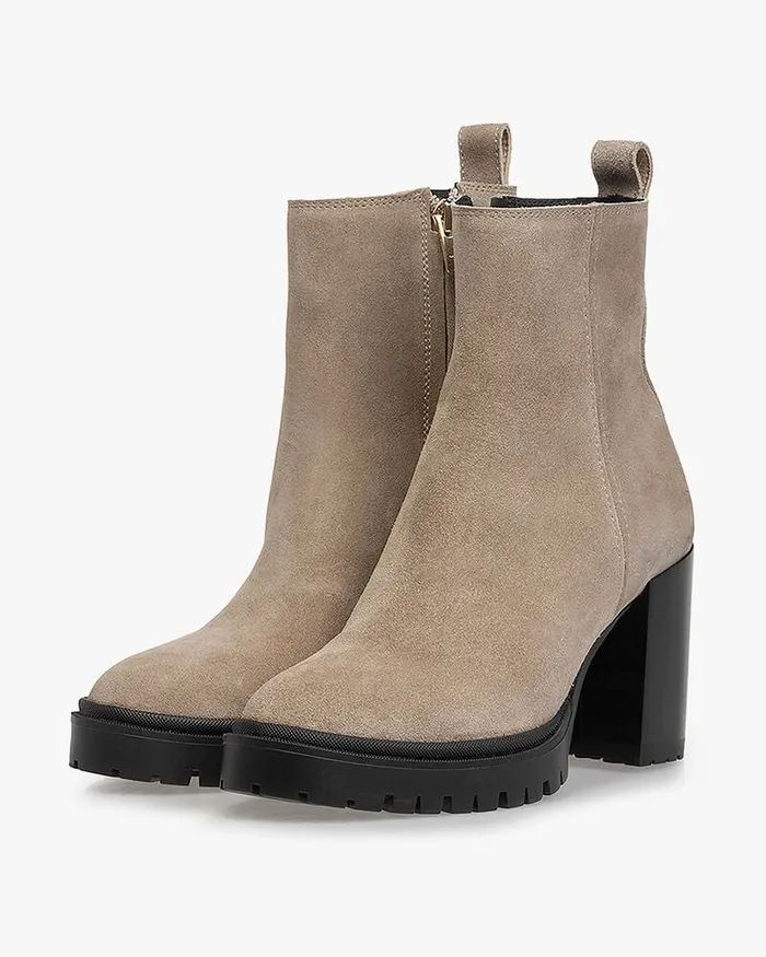 Ankle Boots Women Floris Van Bommel Naomi 0304 Suede
