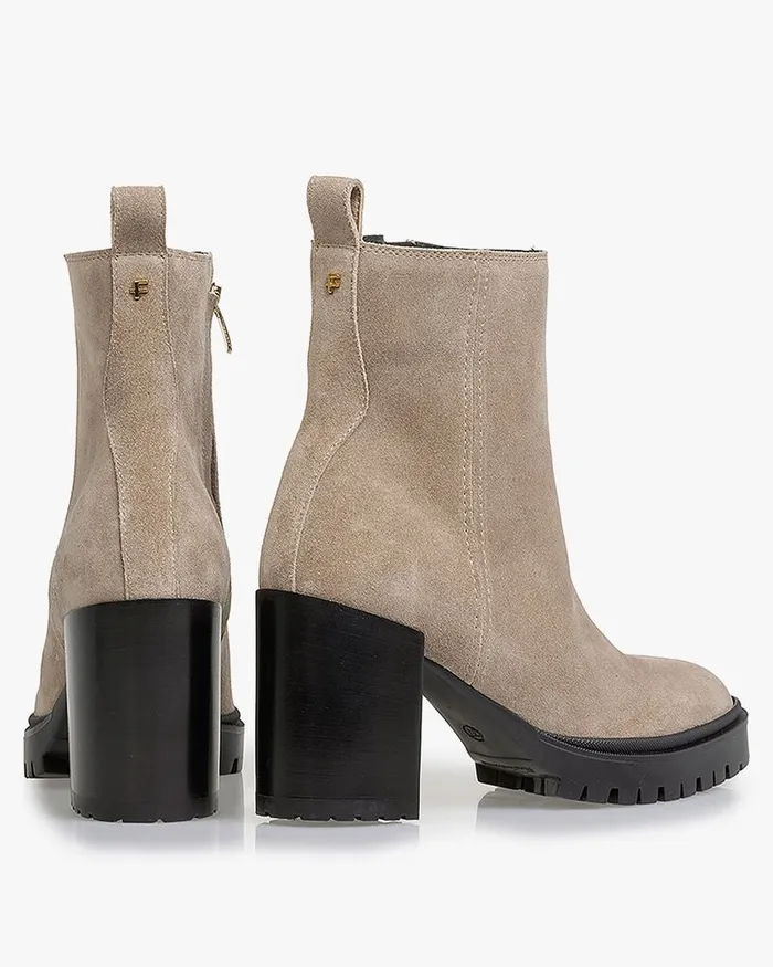 Ankle Boots Women Floris Van Bommel Naomi 0304 Suede