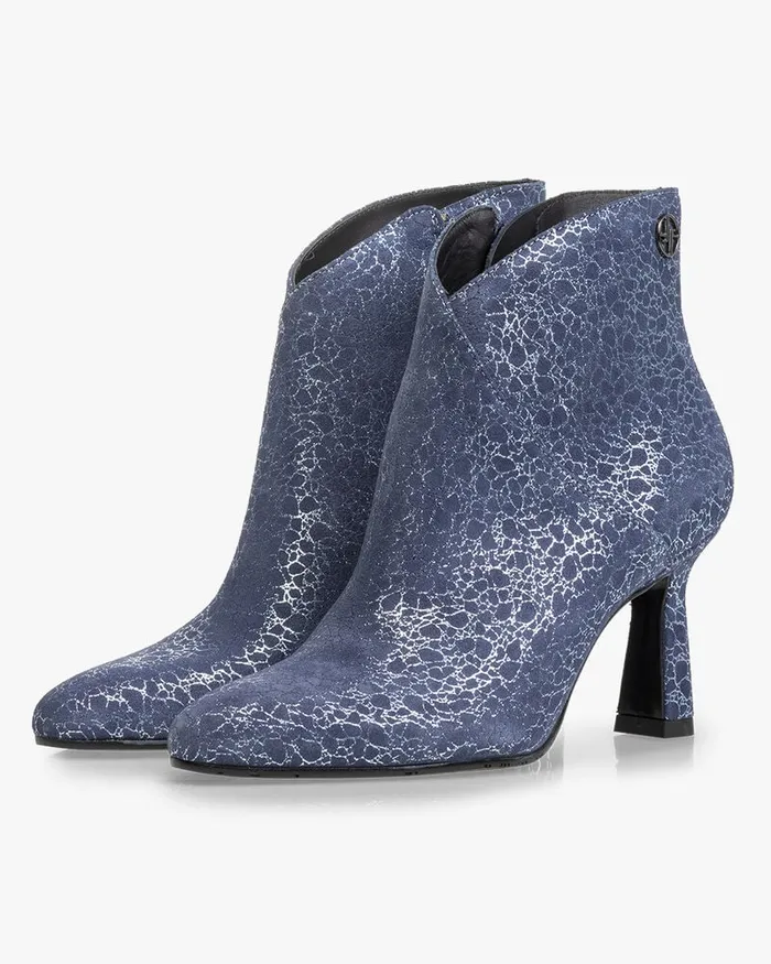 Ankle Boots Women Floris Van Bommel Saxi 0200 Suede