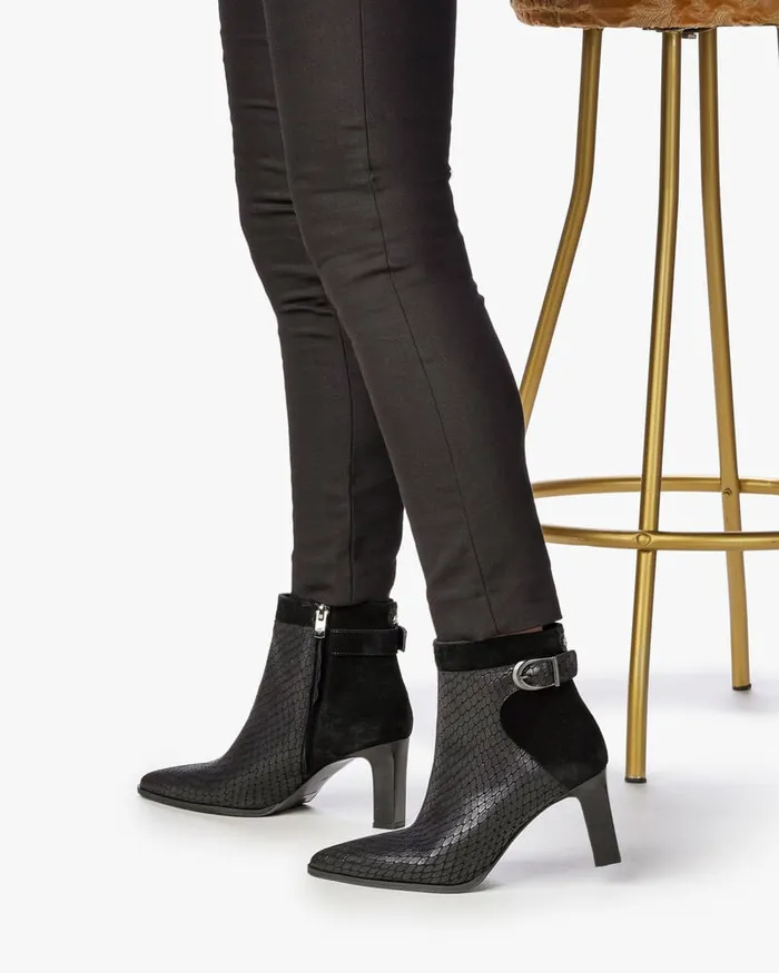 Ankle Boots Women Floris Van Bommel Sharpi 0204 Printedleather